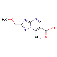 2-(methoxymethyl)-7-methyl-[1,2,4]triazolo[1,5-a]pyrimidine-6-carboxylic acid
