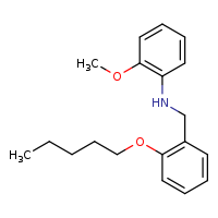 2-methoxy-N-{[2-(pentyloxy)phenyl]methyl}aniline