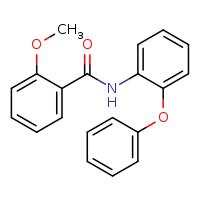 2-methoxy-N-(2-phenoxyphenyl)benzamide