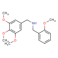 [(2-methoxyphenyl)methyl][(3,4,5-trimethoxyphenyl)methyl]amine