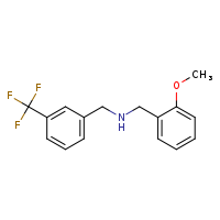 [(2-methoxyphenyl)methyl]({[3-(trifluoromethyl)phenyl]methyl})amine