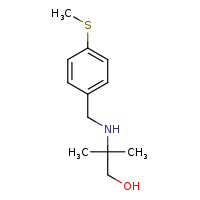2-methyl-2-({[4-(methylsulfanyl)phenyl]methyl}amino)propan-1-ol