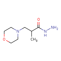 2-methyl-3-(morpholin-4-yl)propanehydrazide