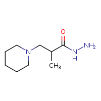 2-methyl-3-(piperidin-1-yl)propanehydrazide