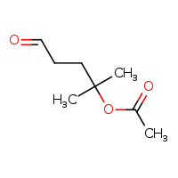 2-methyl-5-oxopentan-2-yl acetate