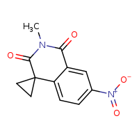 2'-methyl-7'-nitrospiro[cyclopropane-1,4'-isoquinoline]-1',3'-dione