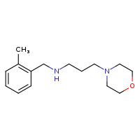 [(2-methylphenyl)methyl][3-(morpholin-4-yl)propyl]amine