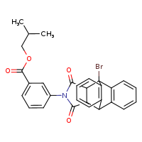 2-methylpropyl 3-{1-bromo-16,18-dioxo-17-azapentacyclo[6.6.5.0²,?.0?,¹?.0¹?,¹?]nonadeca-2(7),3,5,9(14),10,12-hexaen-17-yl}benzoate