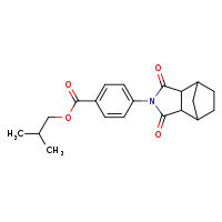 2-methylpropyl 4-{3,5-dioxo-4-azatricyclo[5.2.1.0²,?]decan-4-yl}benzoate
