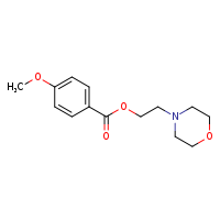2-(morpholin-4-yl)ethyl 4-methoxybenzoate