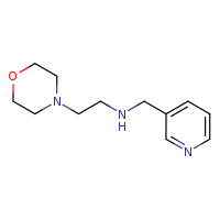 [2-(morpholin-4-yl)ethyl](pyridin-3-ylmethyl)amine