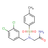 2-{N-[(3,4-dichlorophenyl)methyl]-4-methylbenzenesulfonamido}acetamide