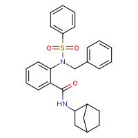 2-(N-benzylbenzenesulfonamido)-N-{bicyclo[2.2.1]heptan-2-yl}benzamide