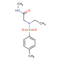 2-(N-ethyl-4-methylbenzenesulfonamido)-N-methylacetamide