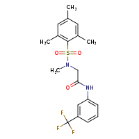 2-(N-methyl-2,4,6-trimethylbenzenesulfonamido)-N-[3-(trifluoromethyl)phenyl]acetamide
