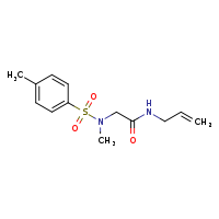 2-(N-methyl-4-methylbenzenesulfonamido)-N-(prop-2-en-1-yl)acetamide
