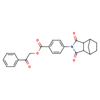 2-oxo-2-phenylethyl 4-{3,5-dioxo-4-azatricyclo[5.2.1.0²,?]decan-4-yl}benzoate