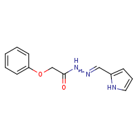 2-phenoxy-N'-[(E)-1H-pyrrol-2-ylmethylidene]acetohydrazide