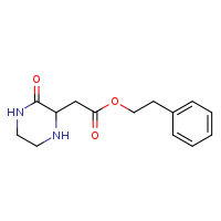 2-phenylethyl 2-(3-oxopiperazin-2-yl)acetate