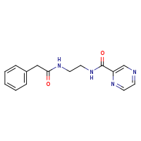 2-phenyl-N-[2-(pyrazin-2-ylformamido)ethyl]acetamide