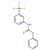 2-phenyl-N-[3-(trifluoromethyl)phenyl]acetamide