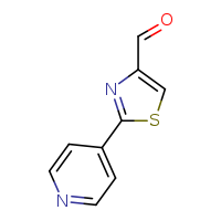 2-(pyridin-4-yl)-1,3-thiazole-4-carbaldehyde