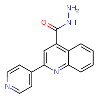 2-(pyridin-4-yl)quinoline-4-carbohydrazide