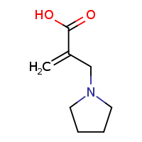 2-(pyrrolidin-1-ylmethyl)prop-2-enoic acid