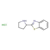 2-(pyrrolidin-2-yl)-1,3-benzothiazole hydrochloride