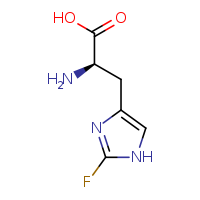 (2R)-2-amino-3-(2-fluoro-1H-imidazol-4-yl)propanoic acid