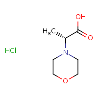 (2R)-2-(morpholin-4-yl)propanoic acid hydrochloride