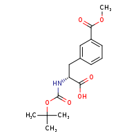 (2R)-2-[(tert-butoxycarbonyl)amino]-3-[3-(methoxycarbonyl)phenyl]propanoic acid