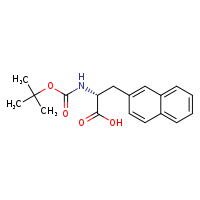 (2R)-2-[(tert-butoxycarbonyl)amino]-3-(naphthalen-2-yl)propanoic acid