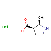 (2R,3R)-2-methylpyrrolidine-3-carboxylic acid hydrochloride