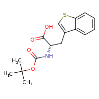 (2S)-3-(1-benzothiophen-3-yl)-2-[(tert-butoxycarbonyl)amino]propanoic acid