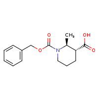 (2S,3R)-1-[(benzyloxy)carbonyl]-2-methylpiperidine-3-carboxylic acid