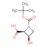 (2S,3R)-1-(tert-butoxycarbonyl)-3-hydroxyazetidine-2-carboxylic acid