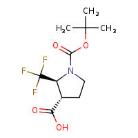 (2S,3S)-1-(tert-butoxycarbonyl)-2-(trifluoromethyl)pyrrolidine-3-carboxylic acid
