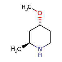 (2S,4R)-4-methoxy-2-methylpiperidine
