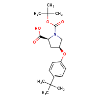 (2S,4S)-1-(tert-butoxycarbonyl)-4-(4-tert-butylphenoxy)pyrrolidine-2-carboxylic acid