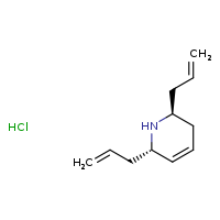 (2S,6S)-2,6-bis(prop-2-en-1-yl)-1,2,3,6-tetrahydropyridine hydrochloride