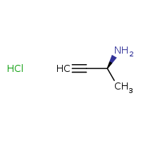 (2S)-but-3-yn-2-amine hydrochloride