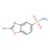 2-sulfanyl-1,3-benzoxazole-5-sulfonamide