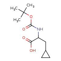 2-[(tert-butoxycarbonyl)amino]-3-cyclopropylpropanoic acid