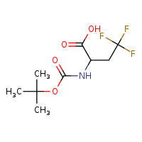 2-[(tert-butoxycarbonyl)amino]-4,4,4-trifluorobutanoic acid