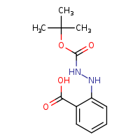 2-{[(tert-butoxycarbonyl)amino]amino}benzoic acid
