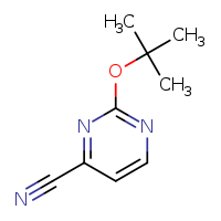 2-(tert-butoxy)pyrimidine-4-carbonitrile