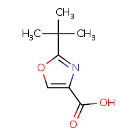 2-tert-butyl-1,3-oxazole-4-carboxylic acid