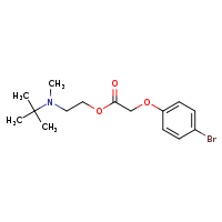 2-[tert-butyl(methyl)amino]ethyl 2-(4-bromophenoxy)acetate