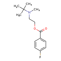 2-[tert-butyl(methyl)amino]ethyl 4-fluorobenzoate
